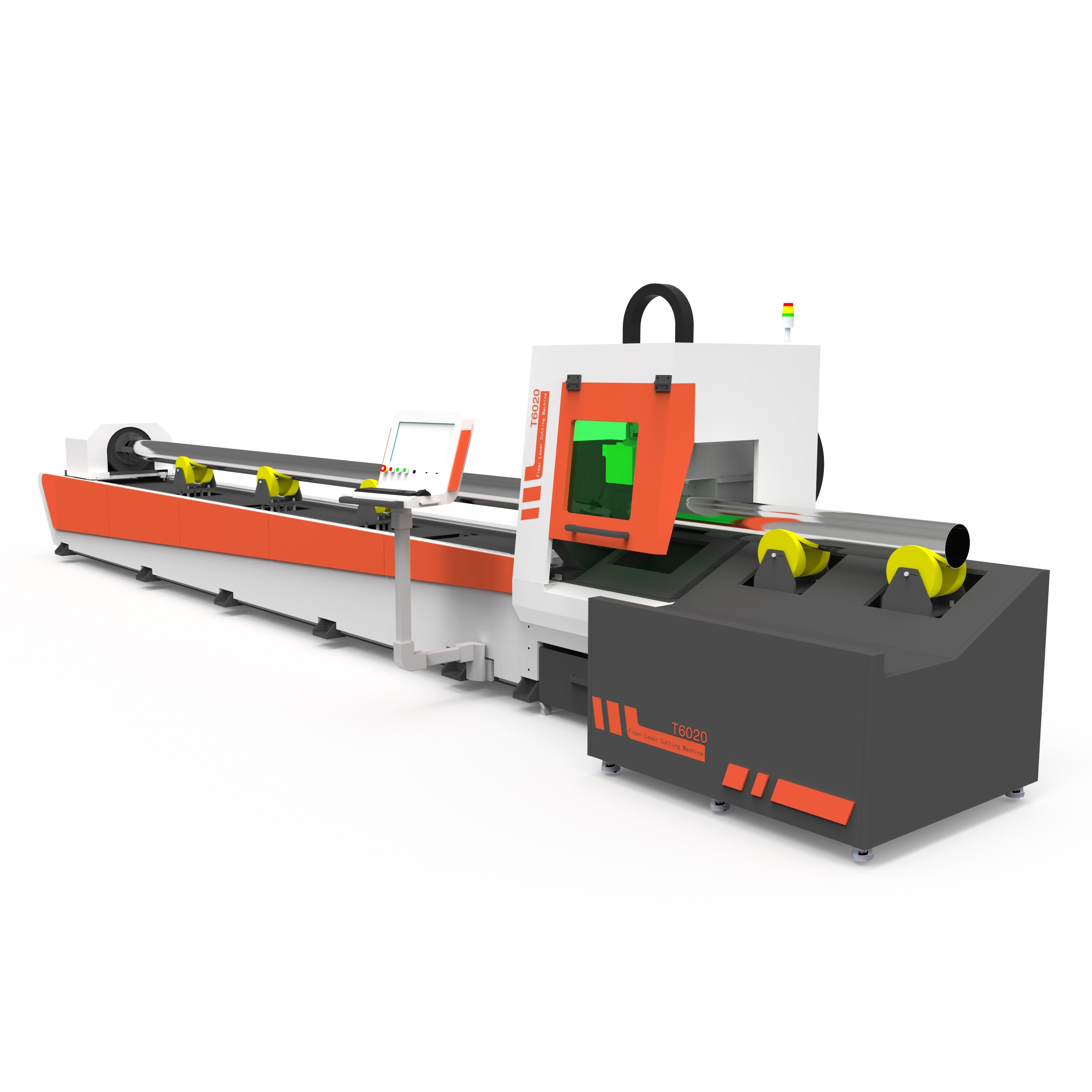 Fiber Tube Laser Cutting Machine T6020