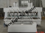 8 heads cnc router machine